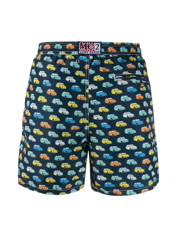 MC2 Saint Barth Quiche 61 Badeshorts Mit Vintage-Print Herren – Bild 2