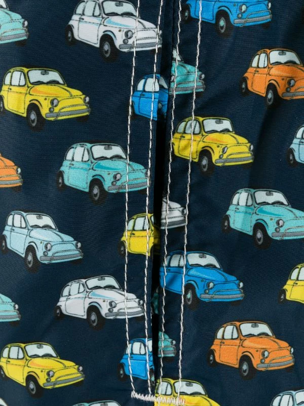 MC2 Saint Barth Quiche 61 Badeshorts Mit Vintage-Print Herren – Bild 3