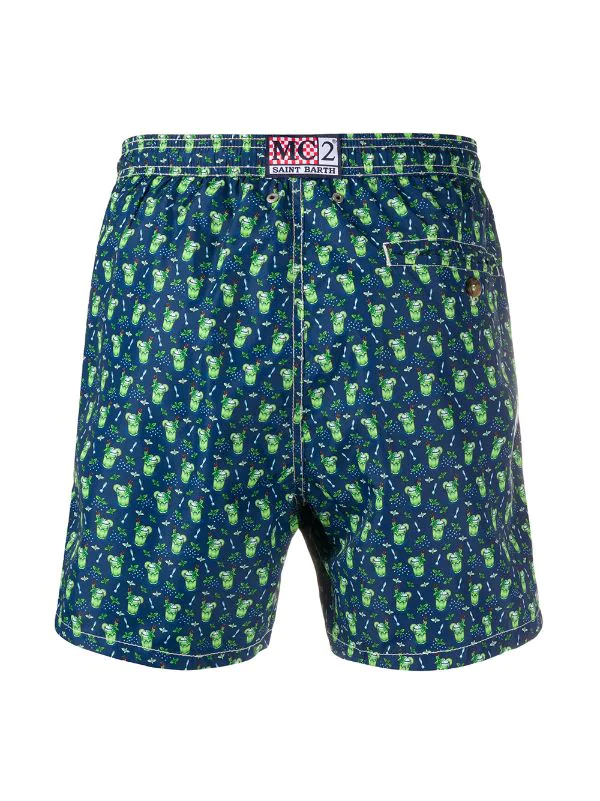 ( Positively Conscious ) MC2 Saint Barth Badeshorts Mit Eiscreme-Print MOMI61 MOJITO MICRO – Bild 2