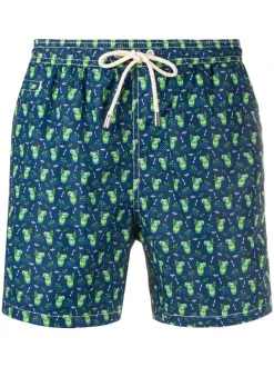 ( Positively Conscious ) MC2 Saint Barth Badeshorts Mit Eiscreme-Print MOMI61 MOJITO MICRO