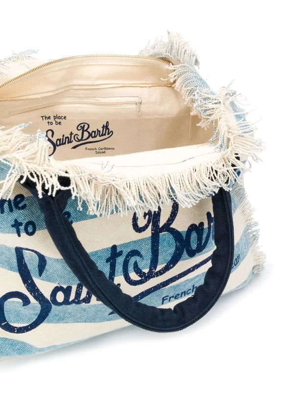 MC2 Saint Barth Strandtasche Mit Logo Damen – Bild 5