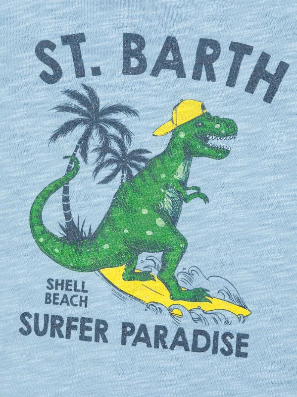 MC2 Saint Barth T-Shirt Mit Dino-Print Kids – Bild 3