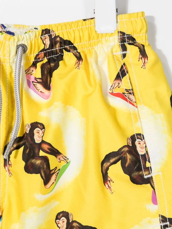 MC2 Saint Barth Badeshorts Mit Äffchen-Print MNKS91 MONKEY SURF – Bild 3