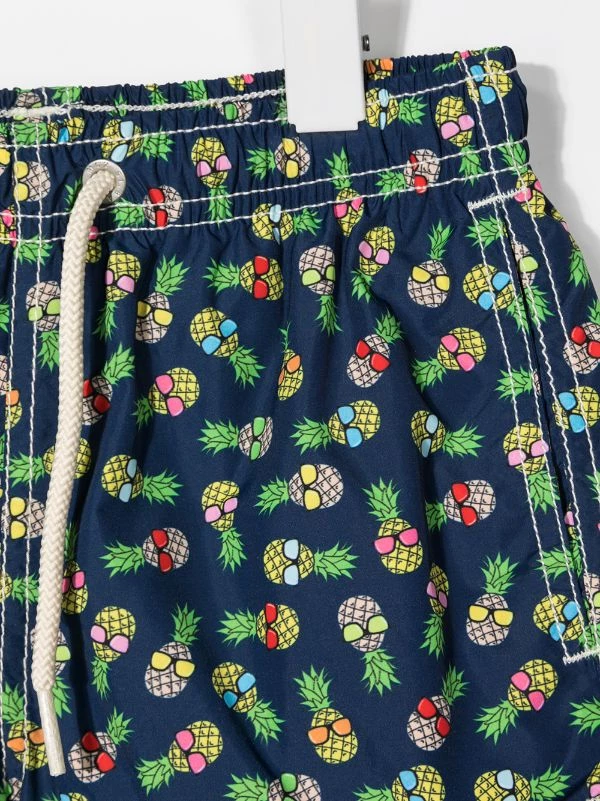 MC2 Saint Barth SANA61 SANANA 61 Badeshorts Mit Ananas-Print Kids – Bild 3