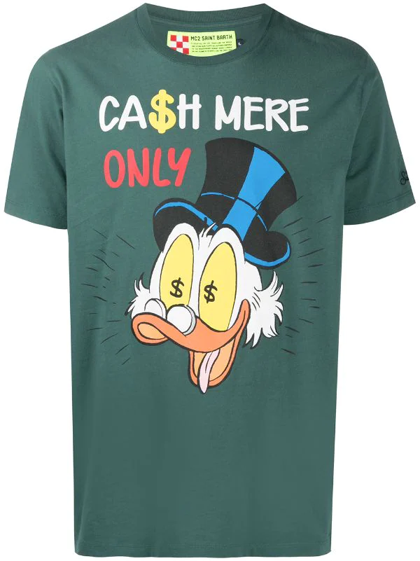 MC2 Saint Barth CASH MERE 51 T-Shirt Mit "Cash Mere"-Print Herren