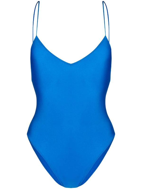 MC2 Saint Barth Klassischer Badeanzug SHINY ROYAL BLUE