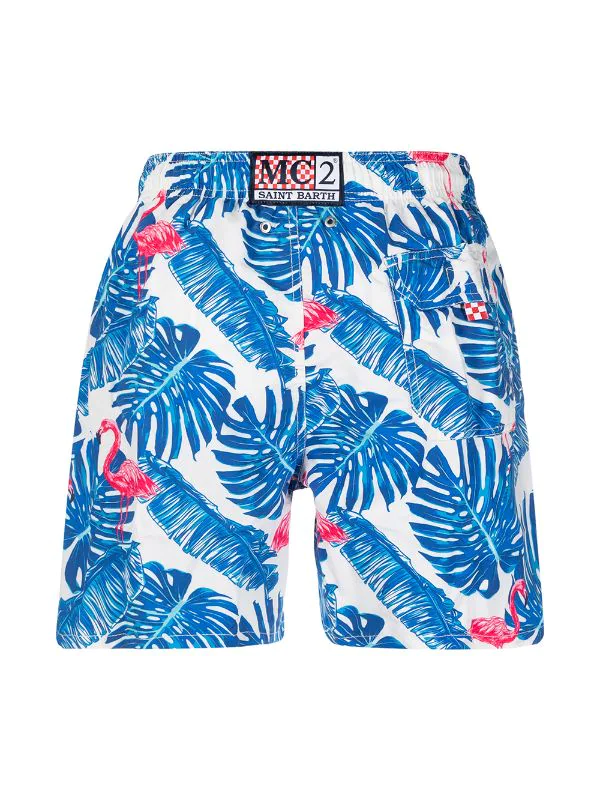 MC2 Saint Barth Badeshorts Mit Flamingo-Print Herren – Bild 2