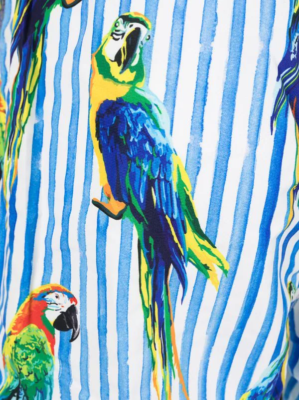 MC2 Saint Barth Badeshorts Mit Papageien-Print Herren – Bild 3