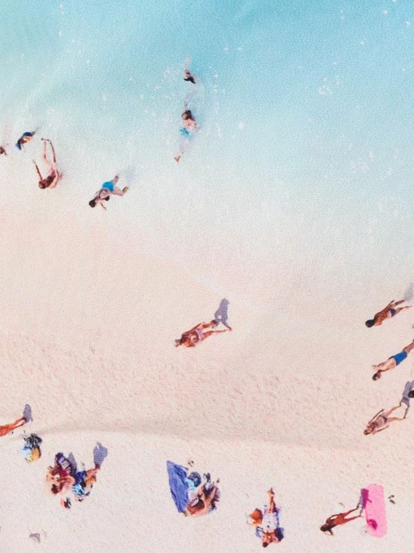 ( Positively Conscious ) MC2 Saint Barth Badeshorts Mit Strand-Print Herren – Bild 3