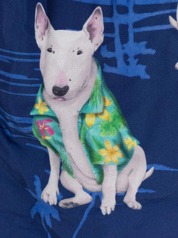 MC2 Saint Barth ETHAN PALM 61 Badeshorts Mit Hunde-Print Herren – Bild 3