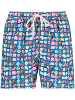 MC2 Saint Barth Badeshorts Mit Süßigkeiten-Print Herren