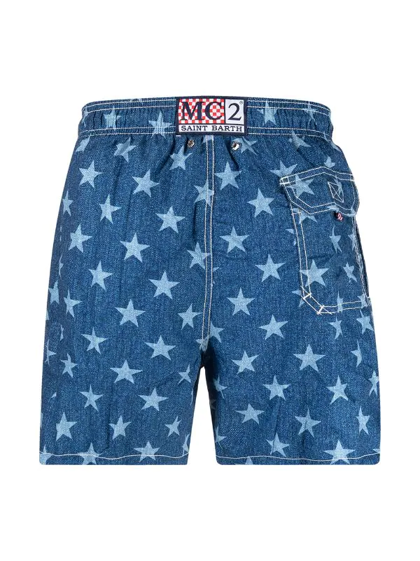 MC2 Saint Barth Badeshorts Mit Sterne-Print STARLIGHT – Bild 2