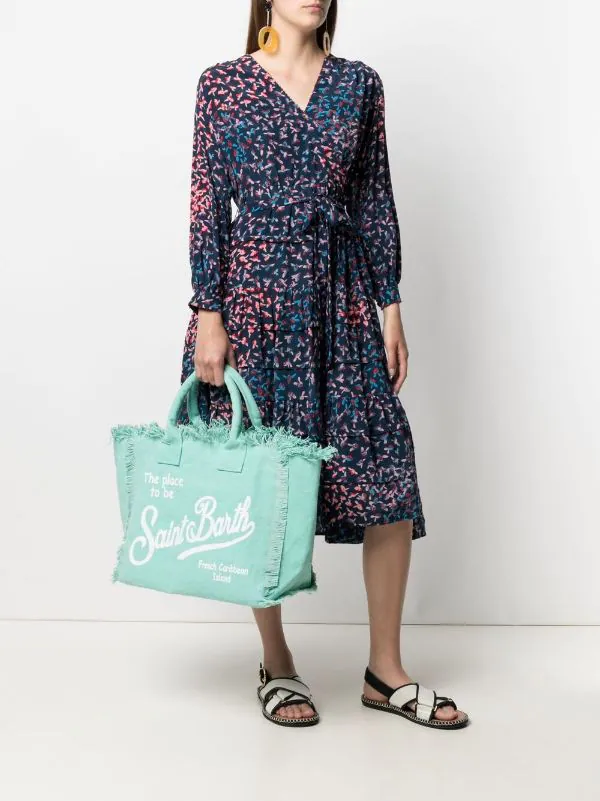 MC2 Saint Barth Vanity Handtasche Mit Fransen Damen – Bild 2