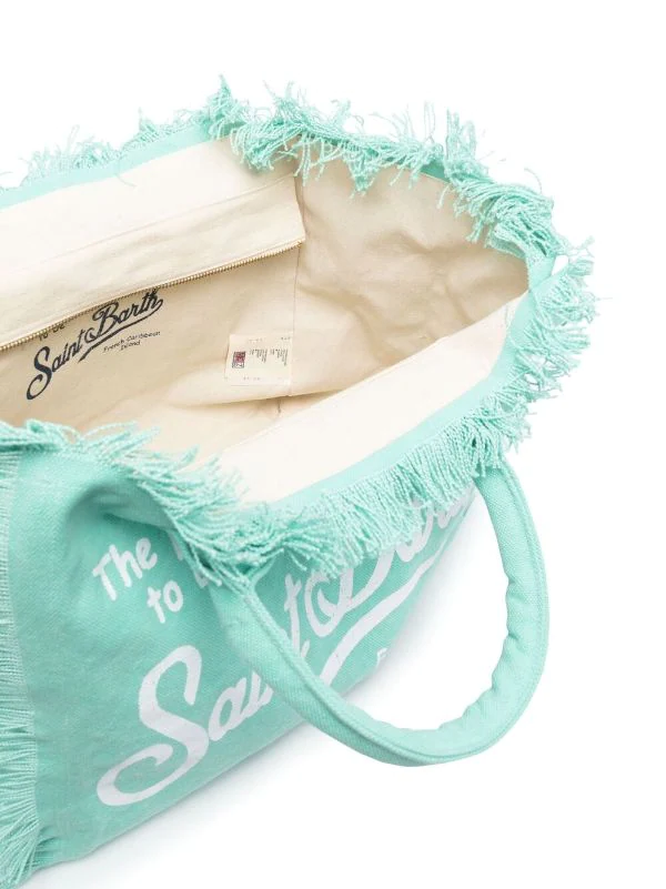 MC2 Saint Barth Vanity Handtasche Mit Fransen Damen – Bild 5