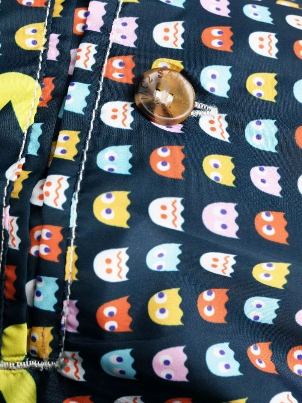 ( Neue Saison ) MC2 Saint Barth HUNGRY MINI 61 Badeshorts Mit Grafischem Print Herren – Bild 3