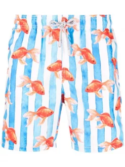 ( Positively Conscious ) MC2 Saint Barth Badeshorts Mit Print Herren