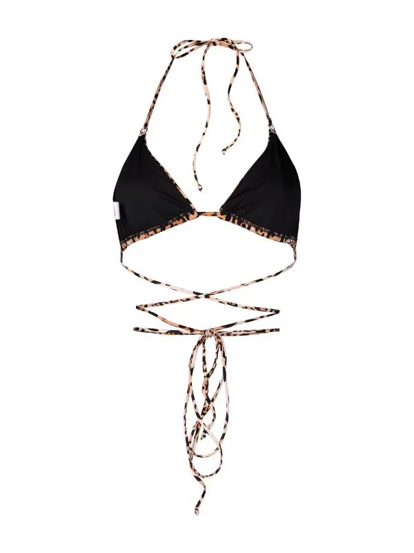 MC2 Saint Barth Bikinioberteil Mit Leoparden-Print Damen – Bild 2