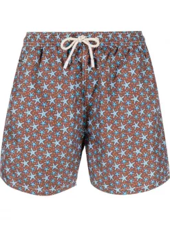 ( Neue Saison ) MC2 Saint Barth Badeshorts Mit Seesterne-Print 18