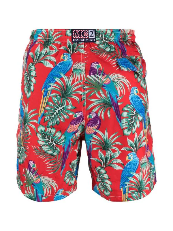 ( Neue Saison ) MC2 Saint Barth Badeshorts Mit Mojito-Print Herren – Bild 2