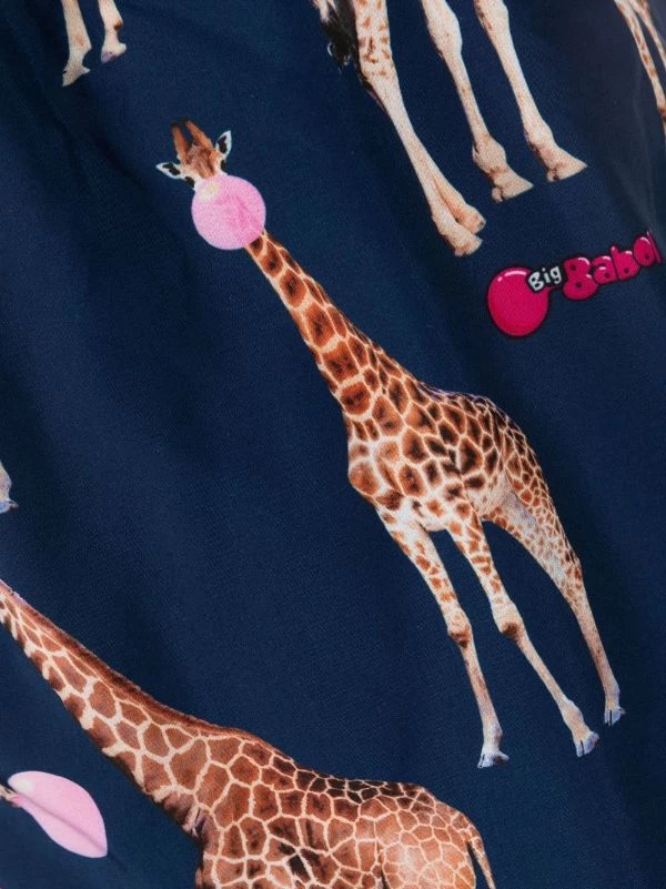 ( Neue Saison ) MC2 Saint Barth Badeshorts Mit Giraffen-Print Herren – Bild 3