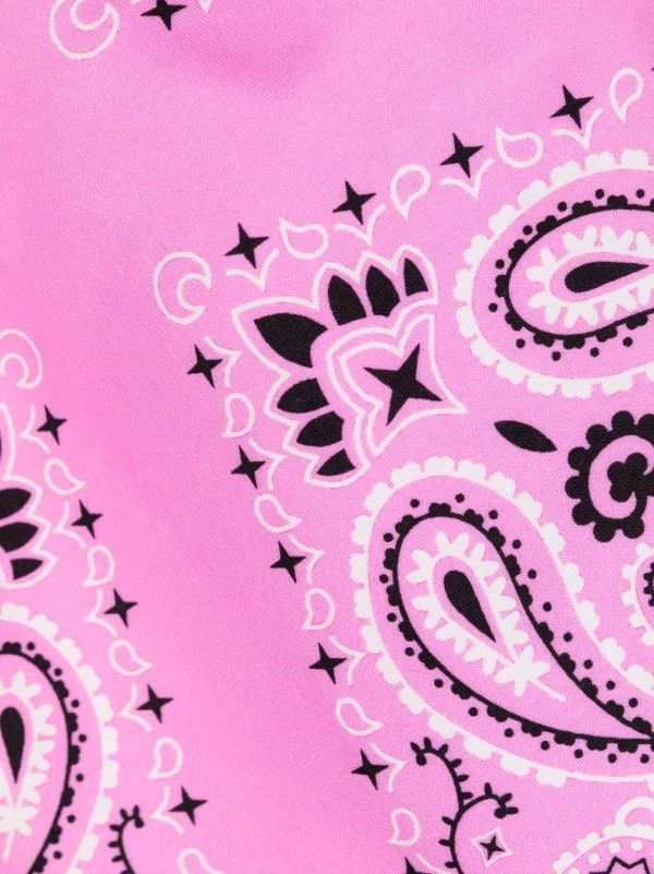 ( Neue Saison ) MC2 Saint Barth BANDANNA ROUND 2101 Badeshorts Mit Bandana-Print Herren – Bild 3