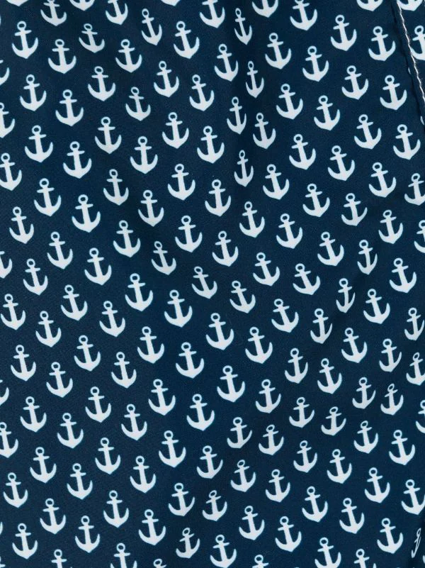 ( Neue Saison ) MC2 Saint Barth Badeshorts Mit Anker-Motiv Herren – Bild 3