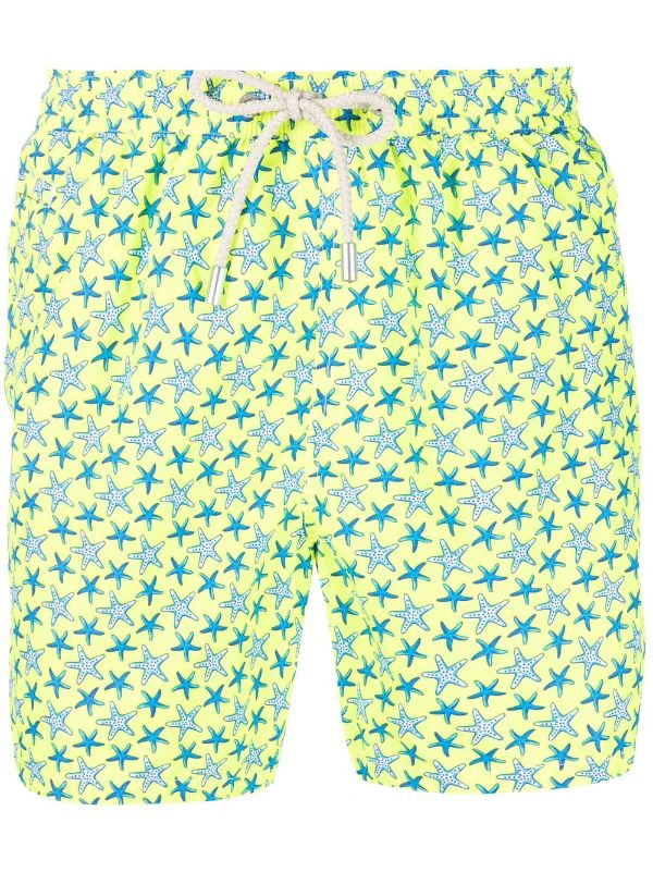 ( Neue Saison ) MC2 Saint Barth Badeshorts Mit Seesternen Herren