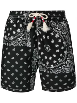 ( Neue Saison ) MC2 Saint Barth Badeshorts Mit Paisleymuster JUMBO FOULARD 00