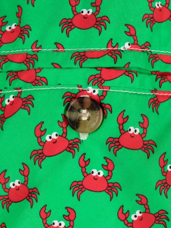 ( Neue Saison ) MC2 Saint Barth Badeshorts Mit Krebs-Print CRAB SMILE 57 – Bild 3