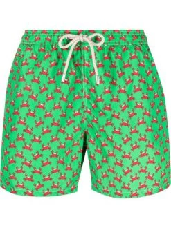 ( Neue Saison ) MC2 Saint Barth Badeshorts Mit Krebs-Print CRAB SMILE 57