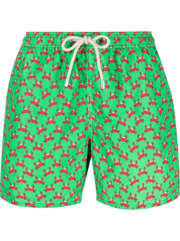 ( Neue Saison ) MC2 Saint Barth Badeshorts Mit Krebs-Print CRAB SMILE 57