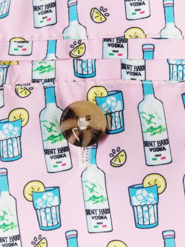 ( Neue Saison ) MC2 Saint Barth Badeshorts Mit Grafischem Print Herren – Bild 3