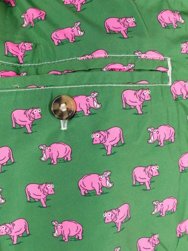 ( Neue Saison ) MC2 Saint Barth Badeshorts Mit Grafischem Print Herren – Bild 3