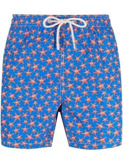 ( Neue Saison ) MC2 Saint Barth Badeshorts Mit Kordelzug Herren