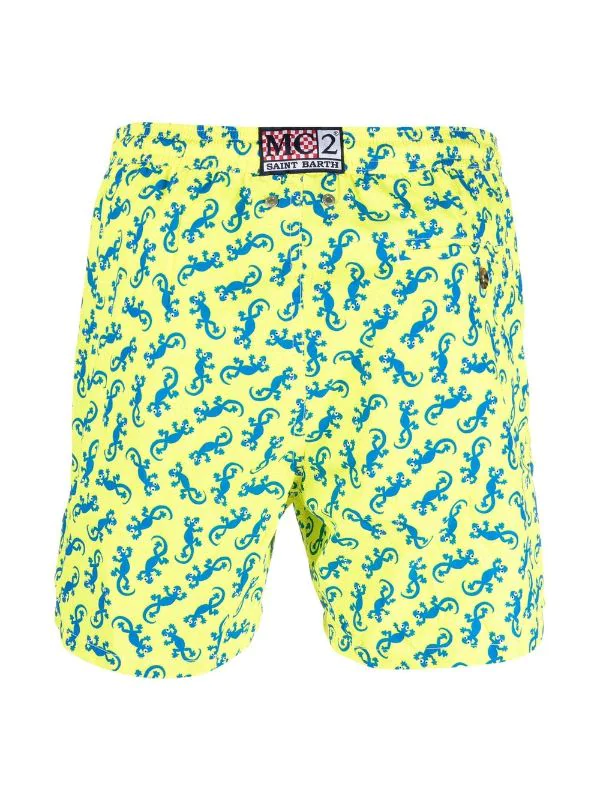 ( Neue Saison ) MC2 Saint Barth Badeshorts Mit Grafischem Print Herren – Bild 2