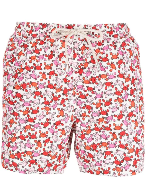 ( Neue Saison ) MC2 Saint Barth Badeshorts Mit Grafischem Print Herren