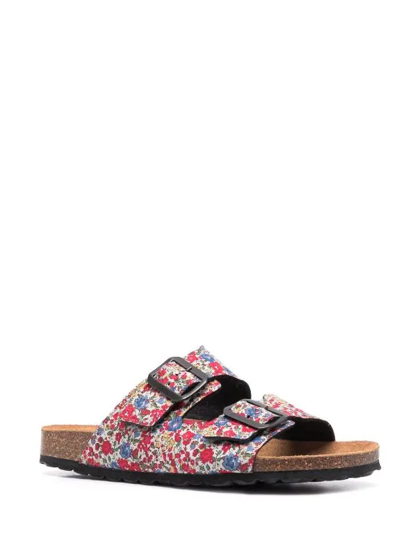 ( Neue Saison ) MC2 Saint Barth Sandalen Mit Blumen-Print 41 EMMA & GEORGINA – Bild 2