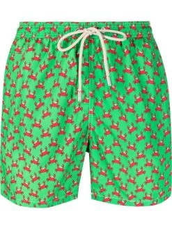 ( Neue Saison ) MC2 Saint Barth CRAB SMILE 57 Badeshorts Mit Grafischem Print Herren