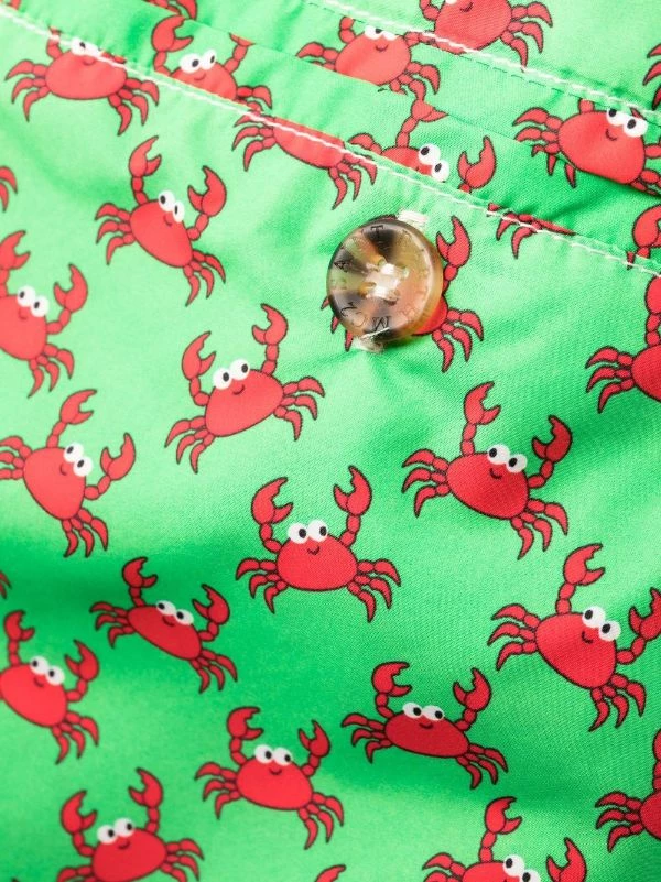 ( Neue Saison ) MC2 Saint Barth CRAB SMILE 57 Badeshorts Mit Grafischem Print Herren – Bild 3