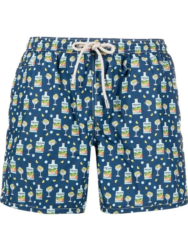 ( Neue Saison ) MC2 Saint Barth PORTOFINO GIN 61 Portofino Gin Badeshorts Herren