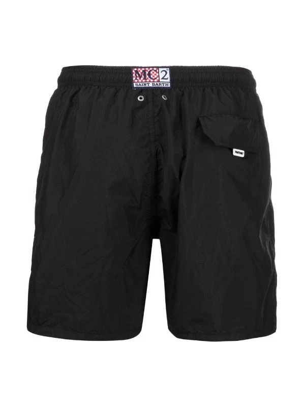 ( Neue Saison ) MC2 Saint Barth 00 BLACK X Pantone™ Special Edition Badeshorts Herren – Bild 2