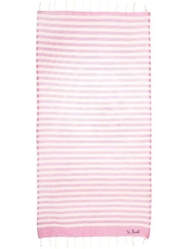 ( Neue Saison ) MC2 Saint Barth Gestreiftes Badetuch 21 LIG – Bild 3