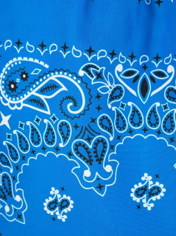 ( Neue Saison ) MC2 Saint Barth Badeshorts Mit Bandana-Print 1701 BANDANNA ROUND – Bild 3