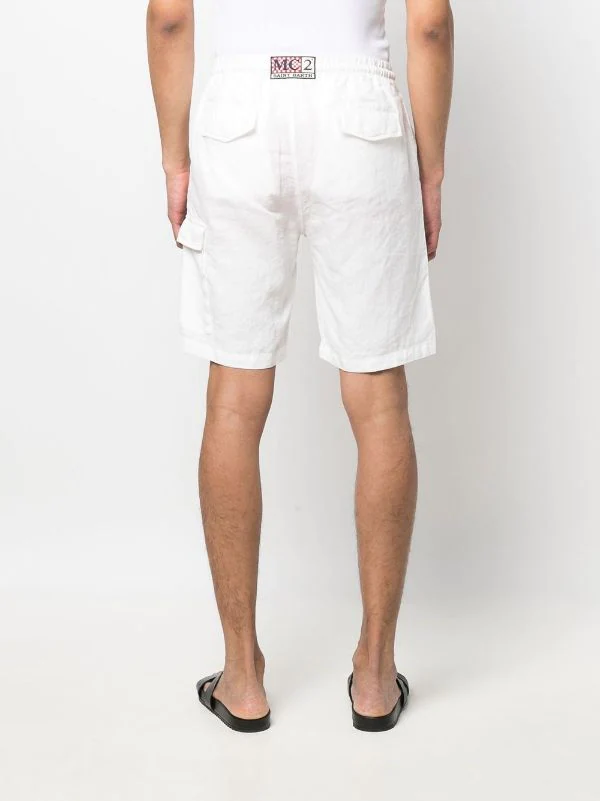 ( Neue Saison ) MC2 Saint Barth Segelshorts Aus Leinen Herren – Bild 4