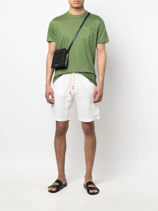 ( Neue Saison ) MC2 Saint Barth Segelshorts Aus Leinen Herren – Bild 2