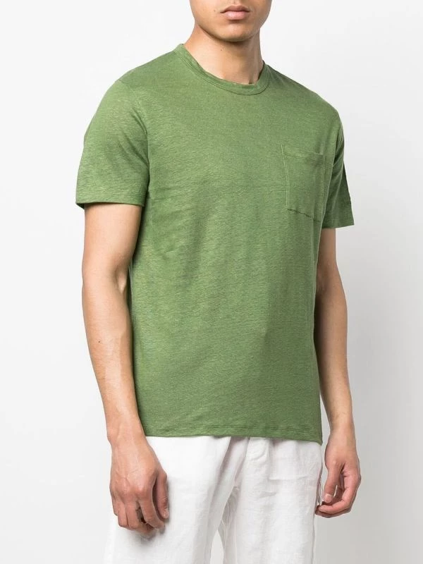 ( Neue Saison ) MC2 Saint Barth T-Shirt Mit Aufgesetzter Brusttasche Herren – Bild 3