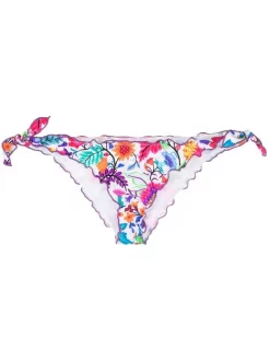 ( Neue Saison ) MC2 Saint Barth PSYFLOWER 01 Bikinihöschen Mit Blumen-Print Damen