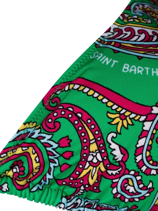 ( Neue Saison ) MC2 Saint Barth 01753B KASHMIR RIOT 57 Bikini Mit Paisley-Print Damen – Bild 3