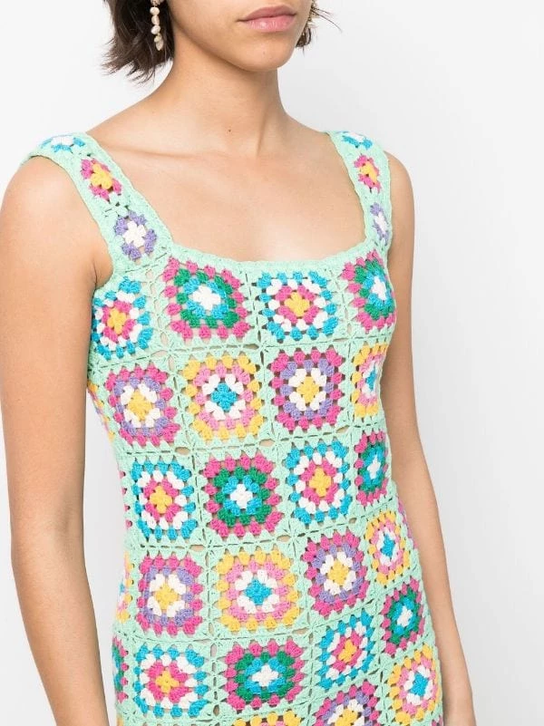 ( Neue Saison ) MC2 Saint Barth Gestricktes Kleid Damen – Bild 5