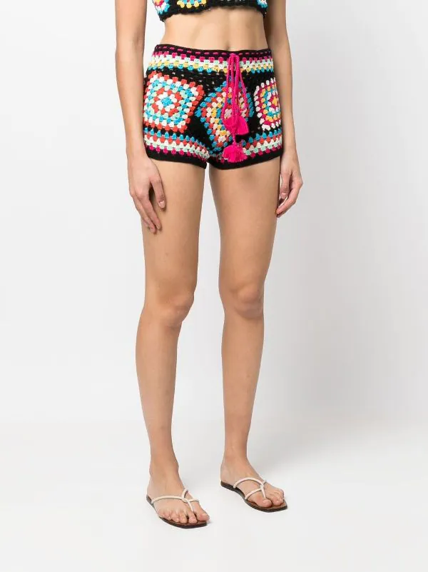 ( Neue Saison ) MC2 Saint Barth Gehäkelte Shorts CR0021 – Bild 3